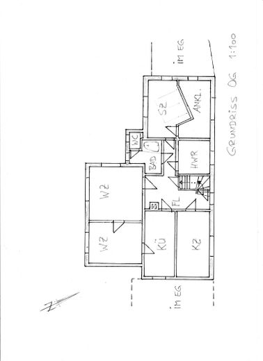 Grundriss Obergeschoss