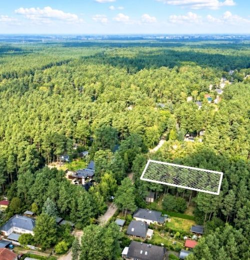 808 m² Baugrundstück Luftbild