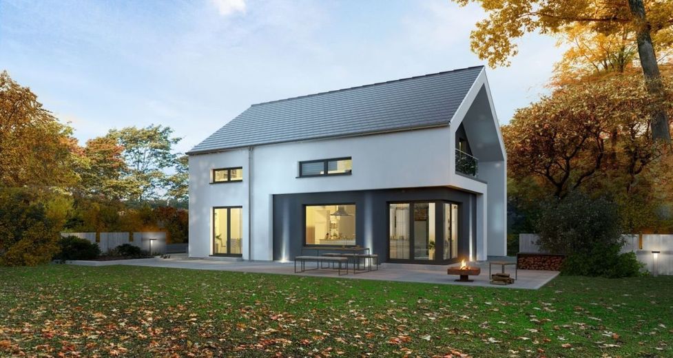 DESIGNHAUS DER EXTRAKLASSE – Ansicht Garten