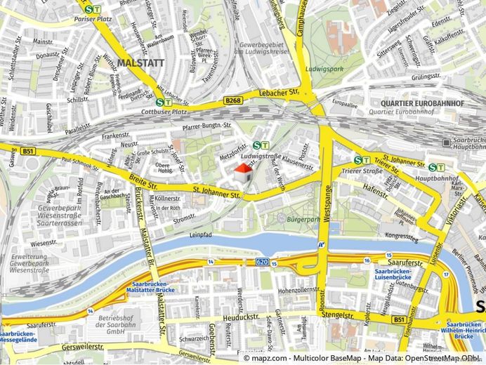 Hell und modern gehaltene Eigentumswohnung mit Balkon in zentraler Lage von Saarbrücken – Bild 11