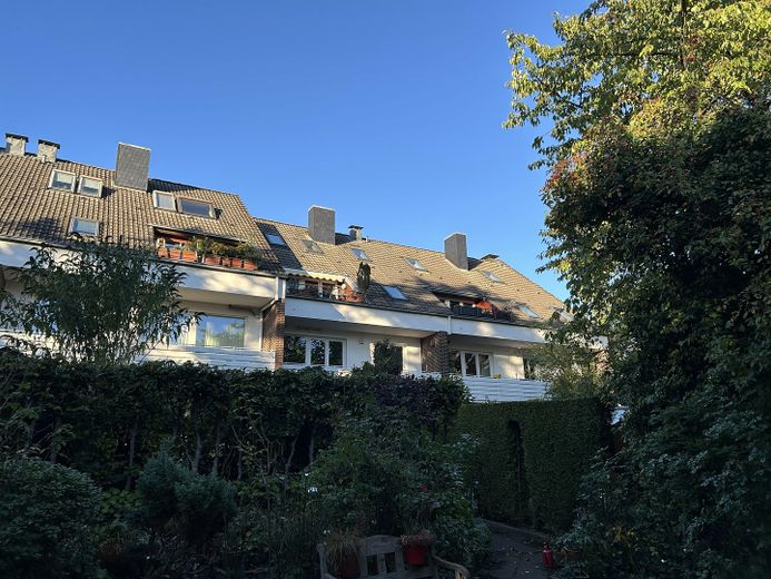 Blick vom Gemeinschaftsgarten