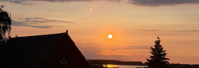 Sonnenuntergang Achterwasser