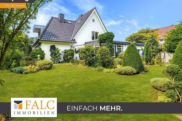 Erbp.: Wohnen, wo andere zur Ruhe kommen – Exklusives Einfamilienhaus mit Seezugang in OL-Eversten