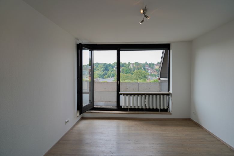 Blick aus dem Wohnzimmer