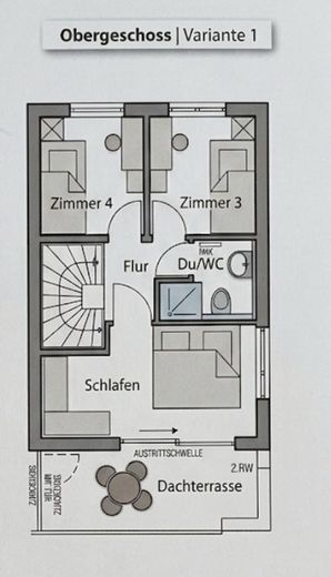 Alternative zur Wohnung - Doppelhaushälfte nach WEG in Heimsheim – OG