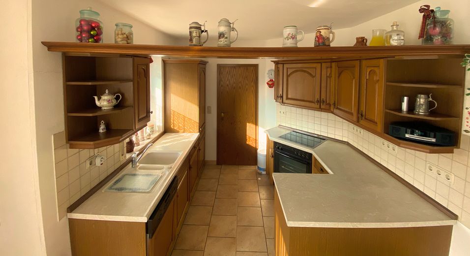 Wellness included: Detached single-family house with sauna in Erfurt-Stotternheim – Küche