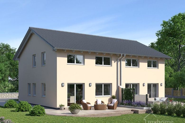 Doppelhaushälfte mit Grundstück am Waldrand Keller in Röttenbach – D106-137-SD_TERRASSE