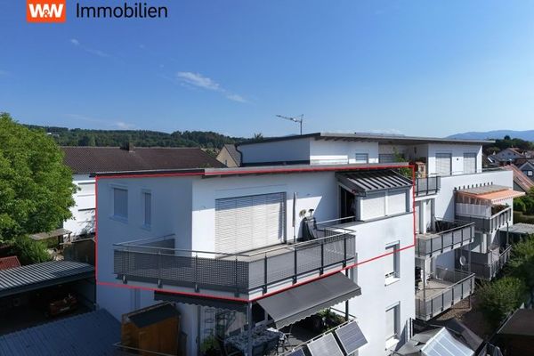 Attico di 2 locali con ampia terrazza a Rheinfelden