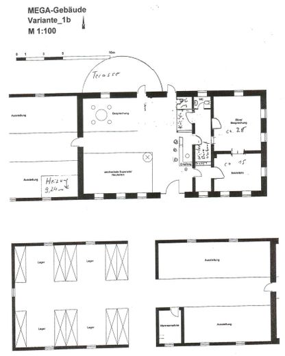 Plan Büroteil