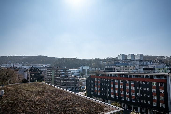 Blick vom Balkon rechts
