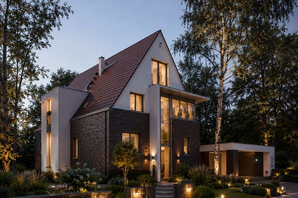 Dom w domu – 275 m2 dwukondygnacyjny maisonette, dom architekta