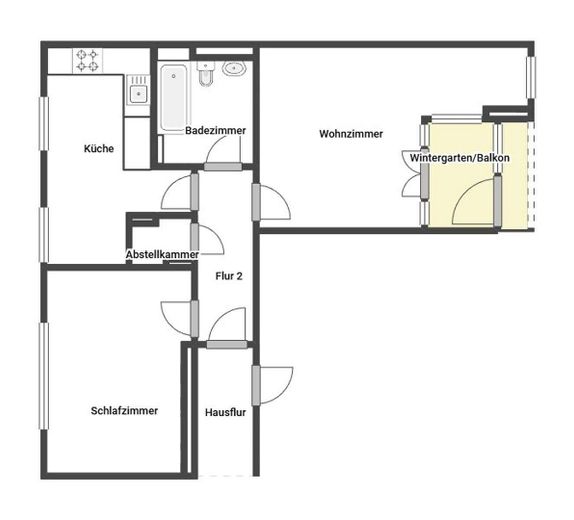 2-Zimmer-Wohnung mit direktem Havelblick vom Balkon inkl. Tiefgaragenstellplatz & Keller – Fotoğraf 8