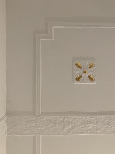 Stuck im Wohnzimmer