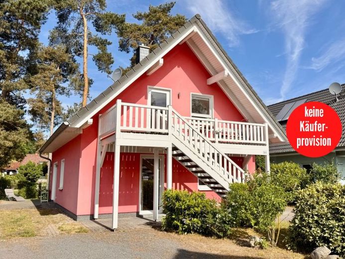 HORN IMMOBILIEN ++ Röbel nad Müritz dom wakacyjny z 2 mieszkaniami, 2x kominek i 2x sauna + zabud. kuch. – Zdjęcie 1