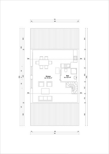 Moderne Maisonette „Am Weinfass“: Komplett renoviert mit flexiblem Wohnkonzept – Grundriss Dachgeschoss