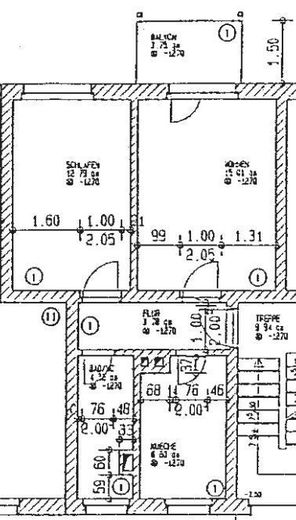 Gemütliche 2-Zimmer mit Balkon, Laminat und Dusche in ruhiger Lage – GR