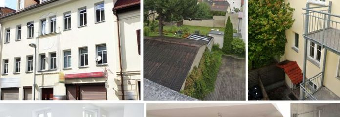 Odnowiony w latach 90. budynek mieszkalno-usługowy (budynek frontowy + oficyna), balkon, taras na dachu, stopa zwrotu 7,02 %