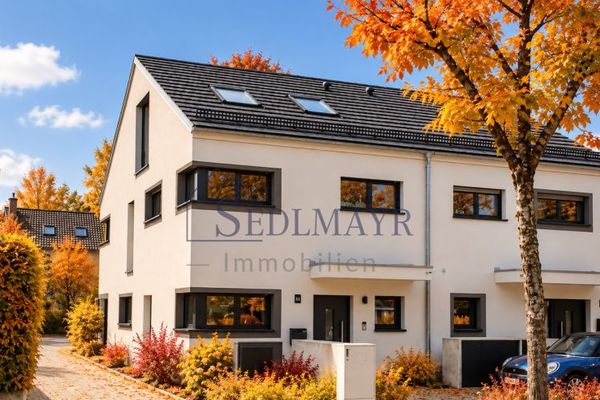 À VENDRE : Moderne, lumineuse et comme neuve : maison jumelée avec jardin et beaucoup d’espace !