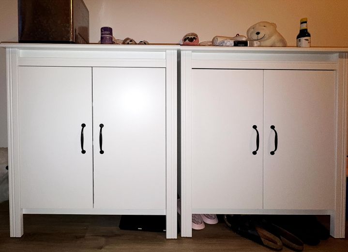 Dielenkommoden vor Ort