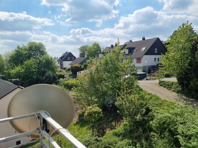 Aussicht vom Balkon