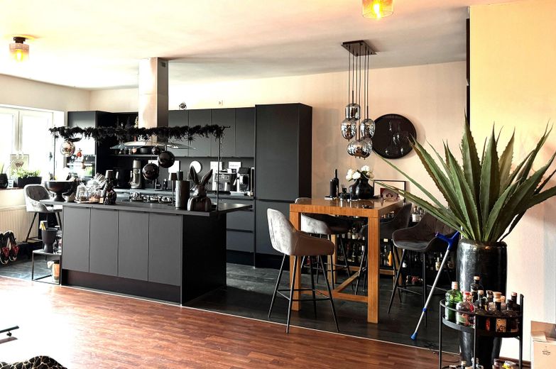 Özel atmosfere sahip loft daire, 4O+M,BD,Balkon – Offene Küche