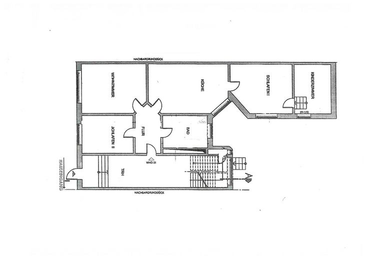4,5-Zimmer-Altbauwohnung mit großer Wohnküche – ideal für Familien – Foto 2