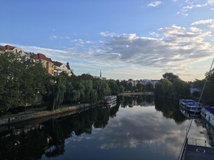 Blick von der Hansabrücke