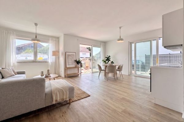 +++ Erstbezug: Moderne 3-Zimmer-Wohnung mit Terrasse u. Garten +++