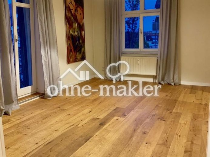 Lutherstraße: 2-Zimmer-Wohnung mit toller Küche, Parkett und Balkon – Foto 1