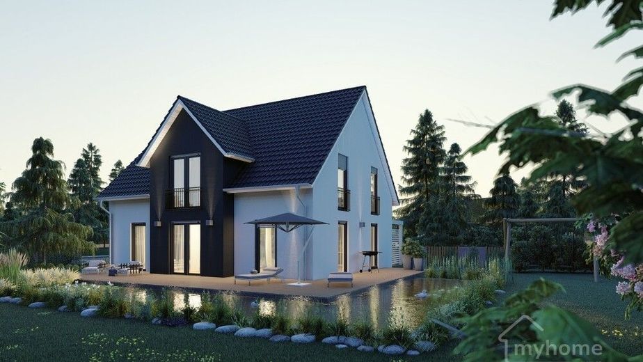 Massivhaus provisionsfrei vom Bauträger - Bezug in 2027 – EFH Hausansicht 148