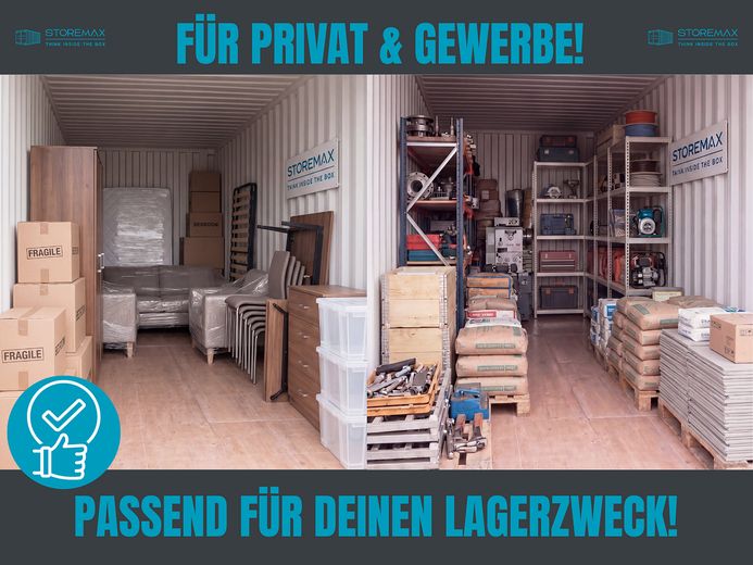 Lagerraum Berlin-Neuenhagen ab 129€/Monat – 15m² Container, sicher, sofort frei! – Foto 3