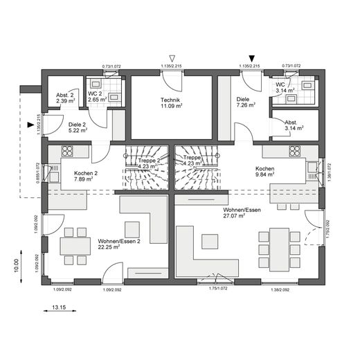 Perfekte Harmonie: Haus, Grundstück &amp; Finanzierung aus einer Hand. – Grundriss EG