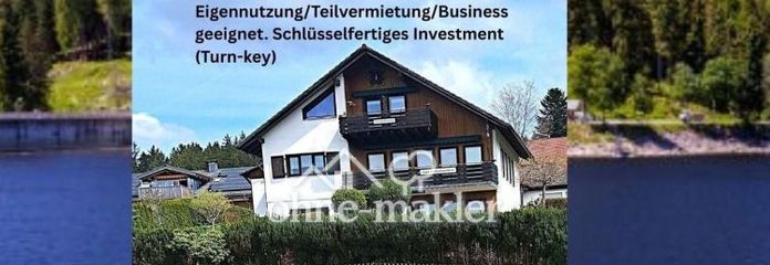 HAUS-SCHLUCHSEEBLICK mit 3 Top-Ferienwohnungen an Premiumlage im Schwarzwald, mit Gesamtinventar
