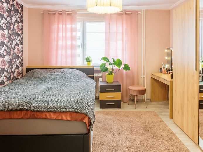 Charmante 2-Zimmer-Wohnung in Lauenburg/Elbe – Schlafzimmer