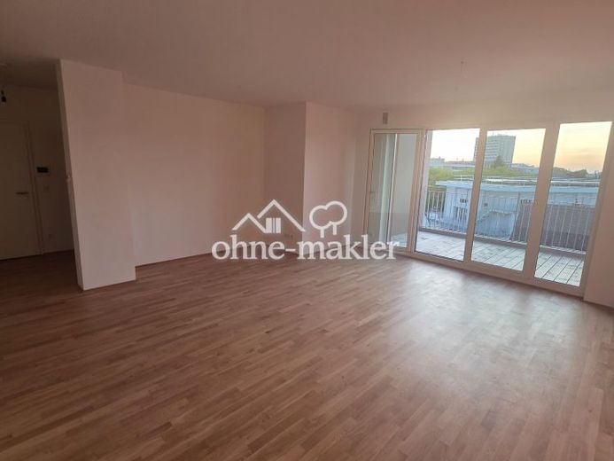 3-Zimmer-Neubauwohnung mit Balkon & Weitblick über Darmstadt – EBK, Parkett & TG – Foto 2