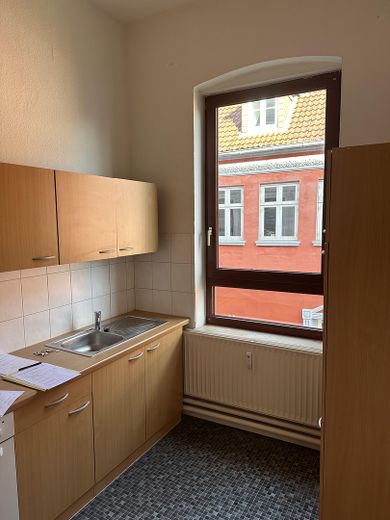 ¡Disponible de nuevo a corto plazo! Apartamento para estudiantes, Norderstraße – Küche