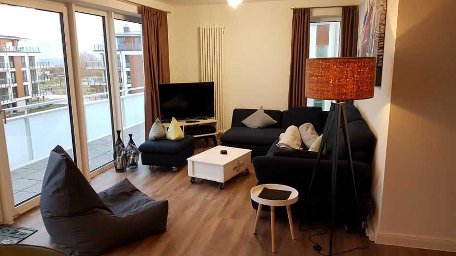 Pier 13 | 98 m² vista sul Mar Baltico, sauna e camino | senza commissioni – Foto 9