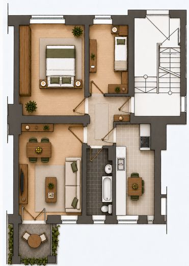 2,5 Zimmer Altbau, provisionsfrei! – Foto 22