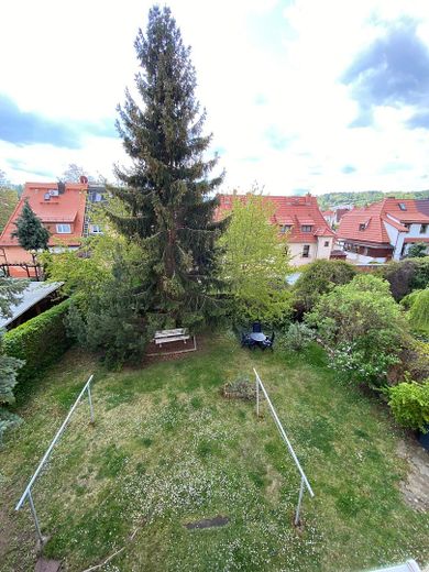 Schicke kleine Wohnung voll möbliert und löffelfertig incl. WLAN – Garten hinterm Haus