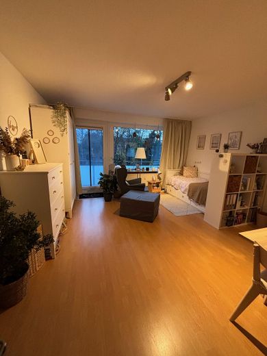 Wohn- und Schlafzimmer