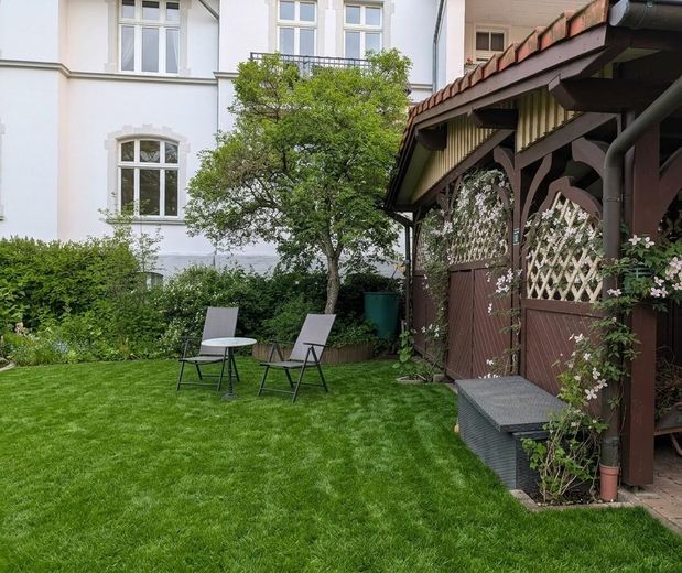 Wohnung mit Fernsicht – Garten