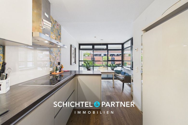 Oberneuland | Stilvolle Maisonette-Wohnung mit Schwimmbad und Sauna – S&amp;P | Küche
