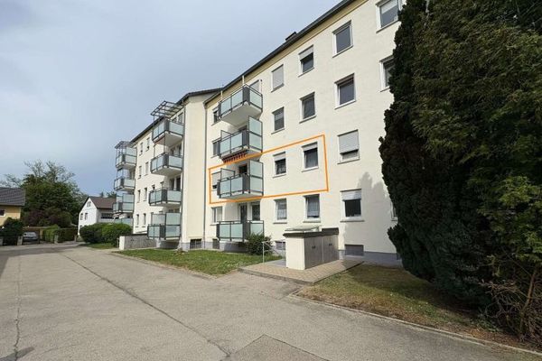 Vermietete 2-ZKB mit Balkon