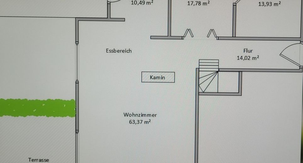 Condominium near Alsterwanderweg Poppenbüttel – Grundriss EG