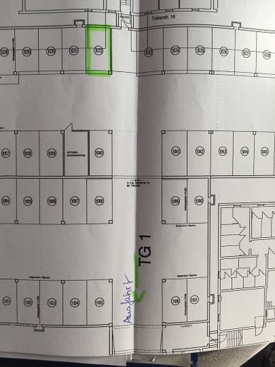 Lage des Tiefgaragenplatzes