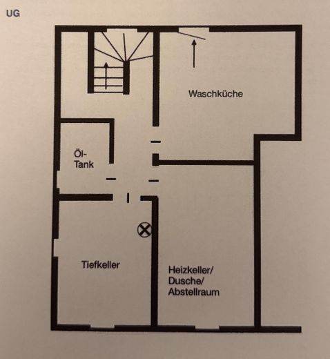 Grundriss Untergeschoss