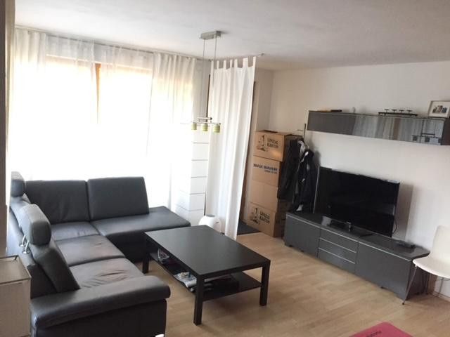 Nußloch, Singlewohnung, Alter Berg, Hanglage, 2 ZKB, große Terrasse – Wohnbereich