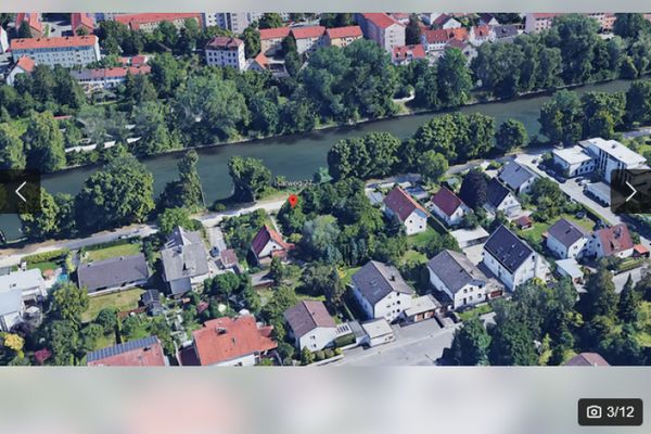 Terreno edificabile sull’Isar con provvedimento preliminare approvato per una casa unifamiliare / bifamiliare o una casa plurifamiliare