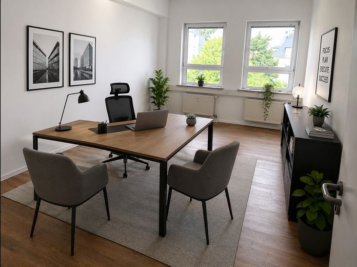Bright office space for self-employed persons or small company – Büro 3