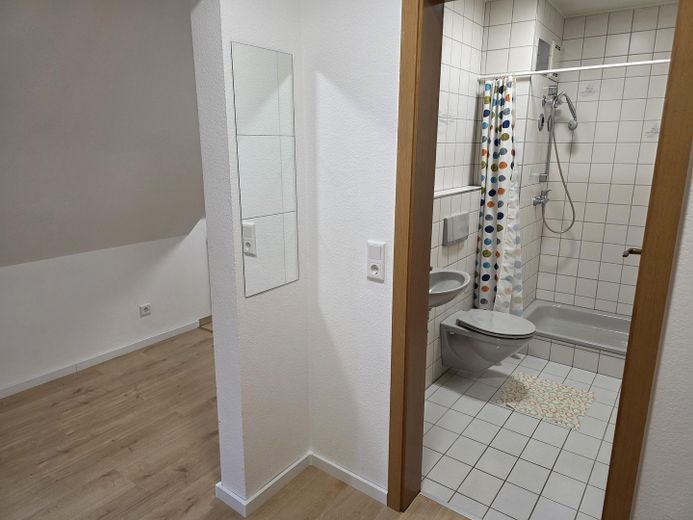 Beautiful 1-room apartment in Fürth-Dambach – vacant & immediately available – Flur